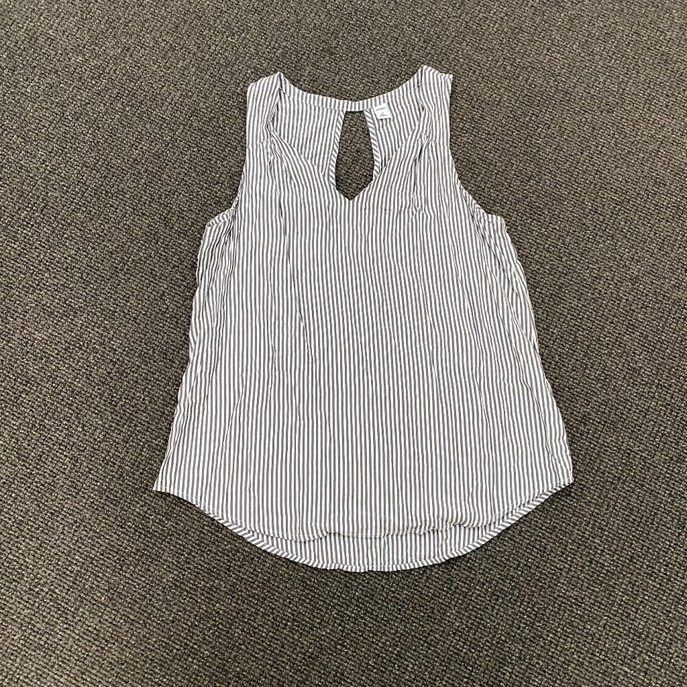 Cute Striped OLD NAVY Classic Tank / Great Condition, Womens Size M (19" Across)